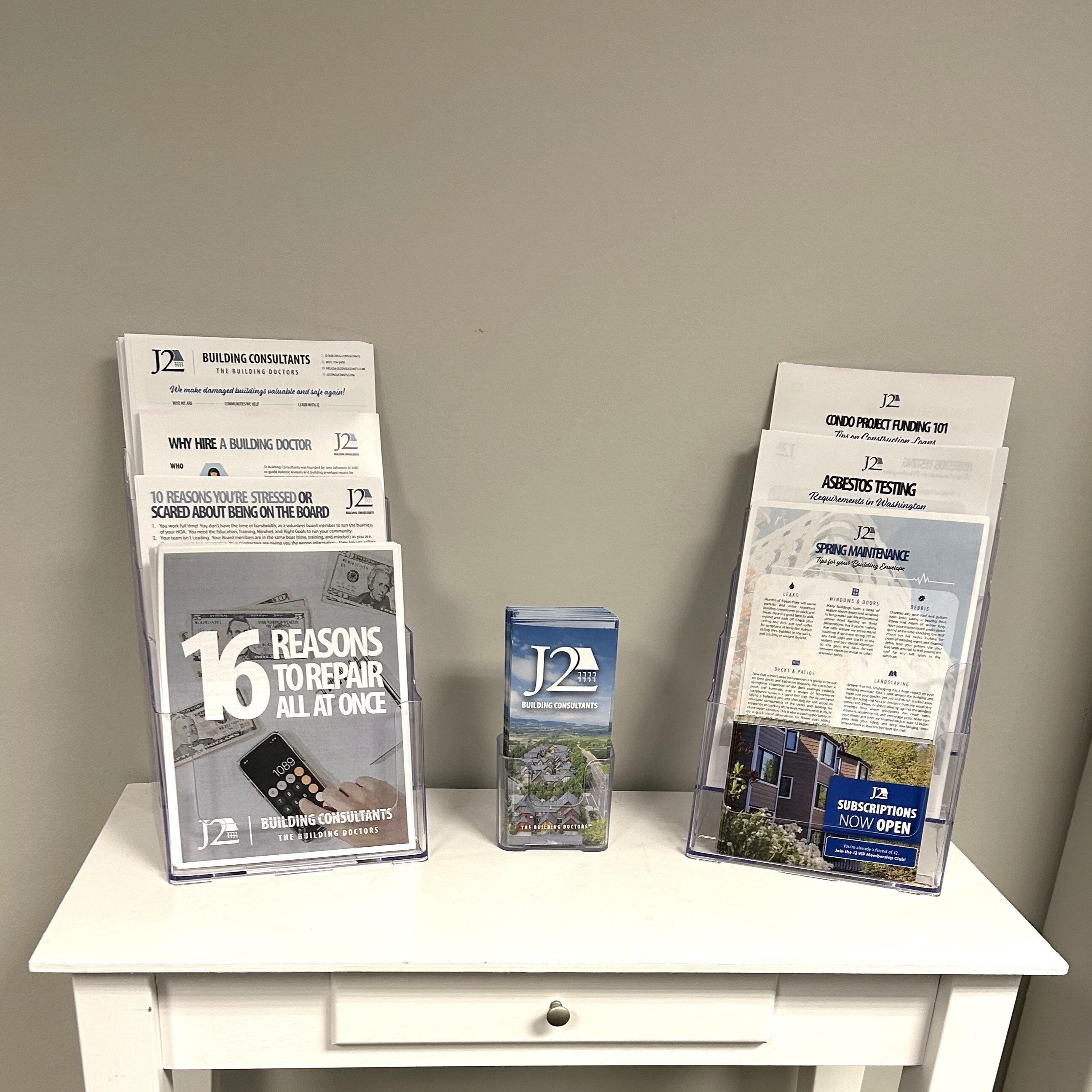 J2 Speaker Series swag corner